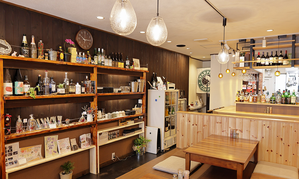 落ち着いた雰囲気のお店