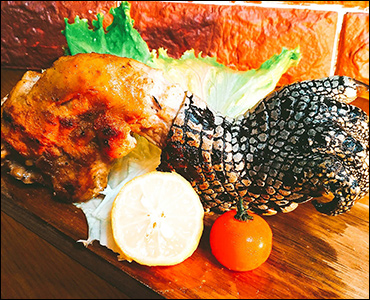 ワニシャンクスパイシー焼き