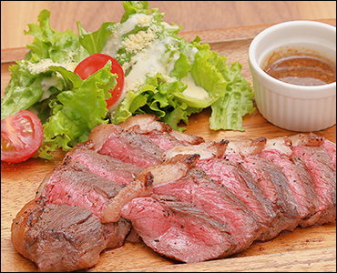 アンガス牛イチボステーキ