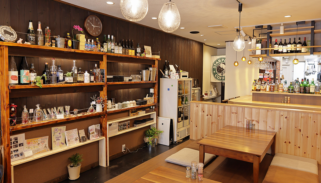 落ち着いた雰囲気のお店