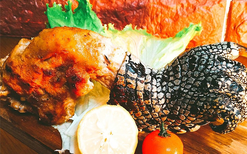 ワニシャンクスパイシー焼き